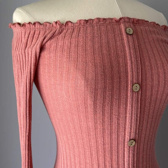 Fashionnova Jacklyn Off Shoulder Mini Dress size S - Picture 5 of 11